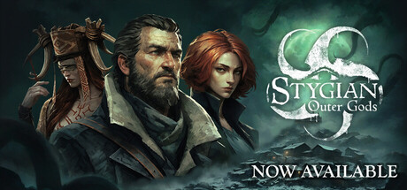 Stygian: Outer Gods Steam header art.